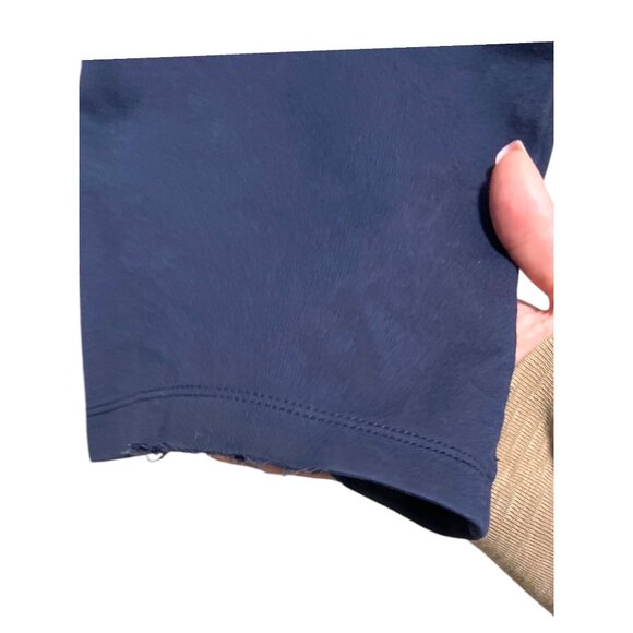 Betabrand Bootcut Classic Dress Pant Yoga Pants Navy Blue Size L Minimalist Cute - Picture 10 of 16